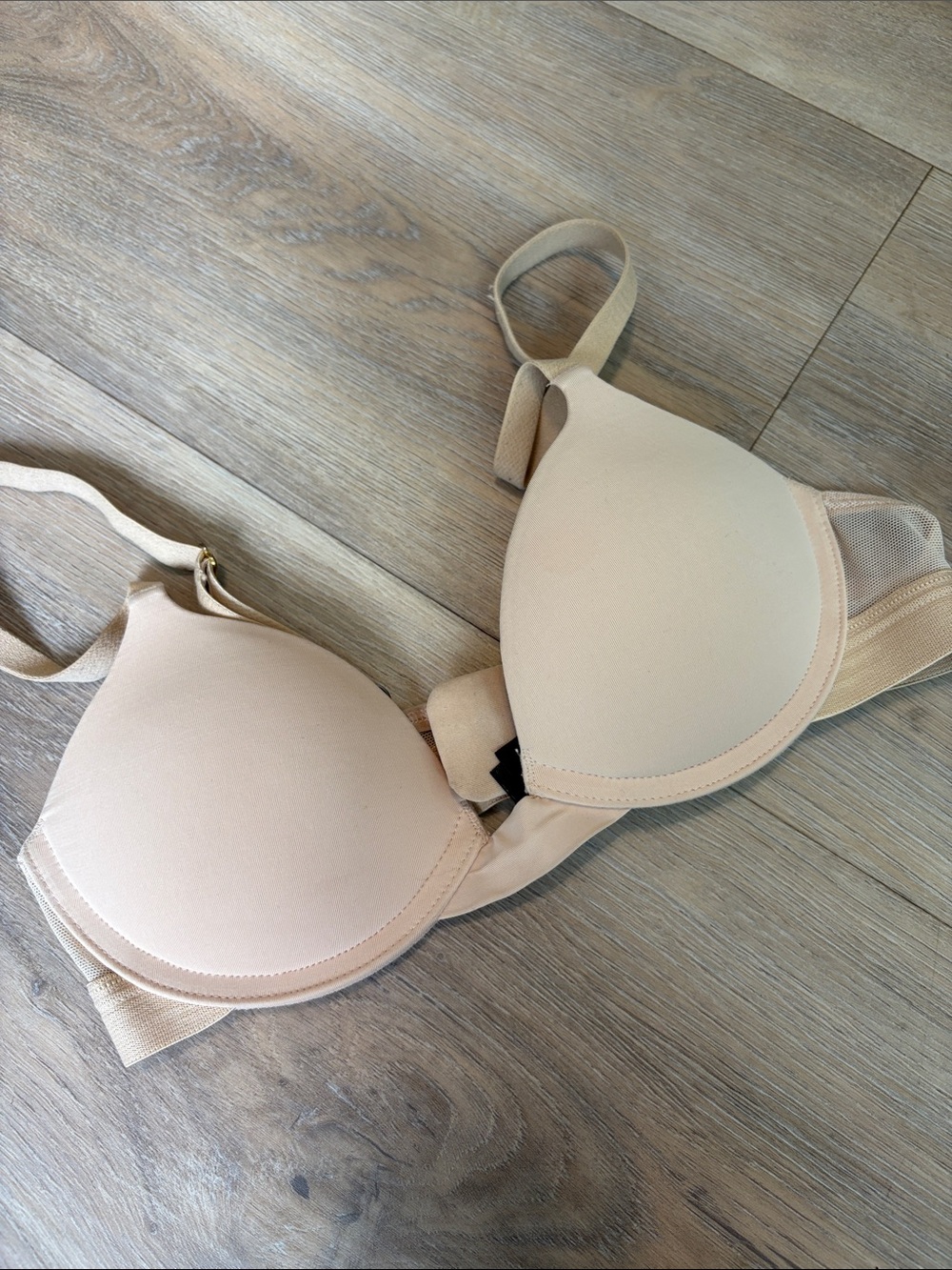 Everyday Smooth Lightly Padded Beige Bra - Supportive Comfort